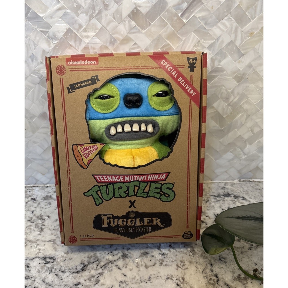Fuggler Teenage‎ Mutant Ninja Turtles Limited Edition Leonardo Plush New